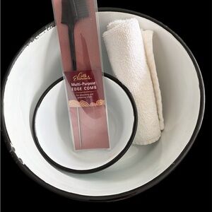 FREE With Purchase - Silk Element Black Multi-Purpose Edge Comb